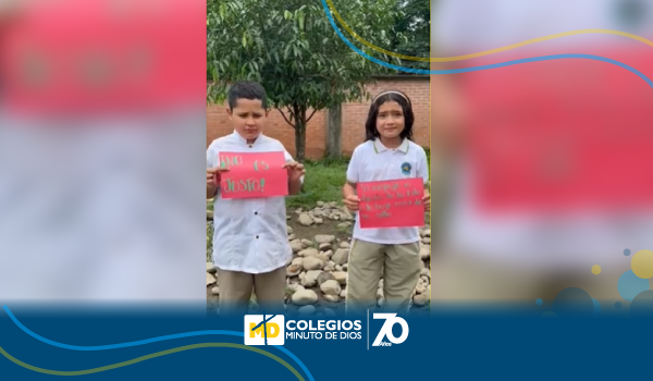 Desde el Liceo Mayor de Villavicencio Jaime Triana Restrepo, alzamos nuestra voz para decir NO al acoso escolar.